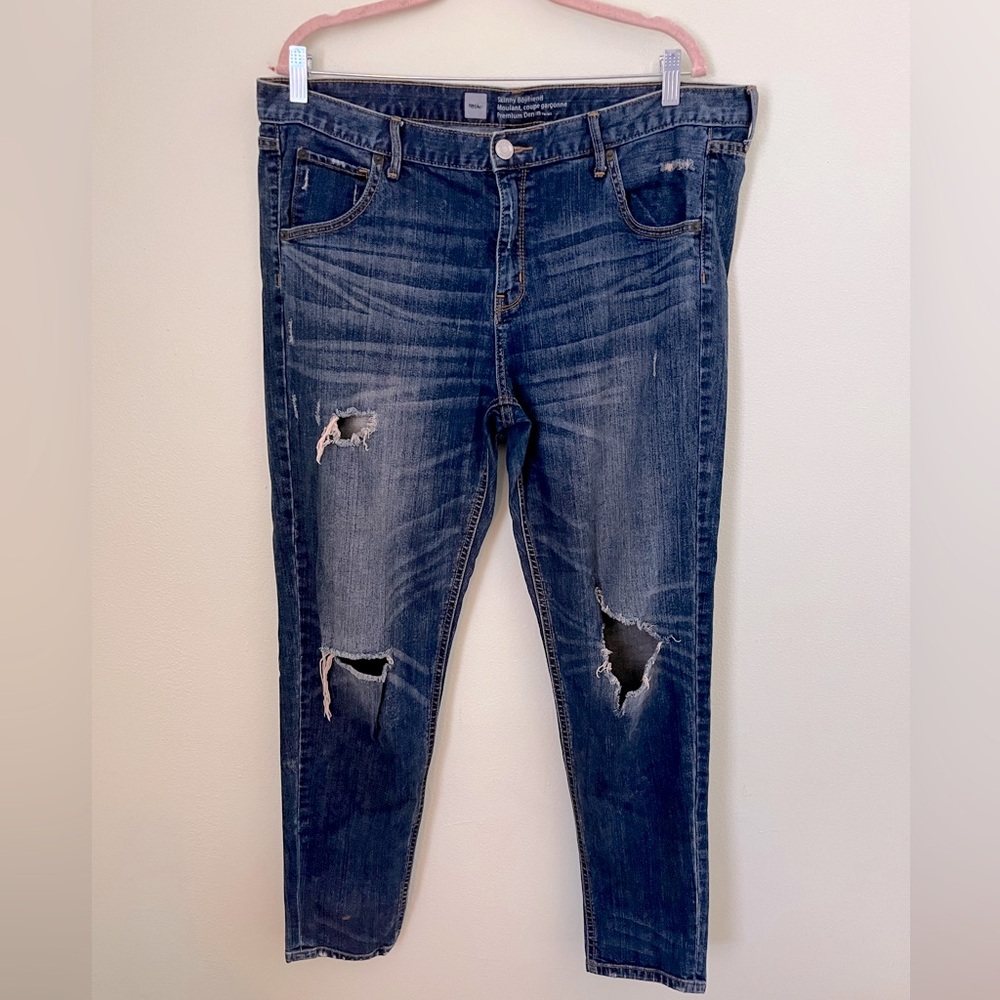 Mossimo Supply Skinny Boyfriend Jeans